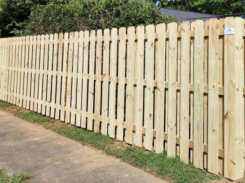 Photo of a Mooresville NC wood fence