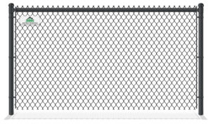 Photo of a Mooresville NC chain link fence