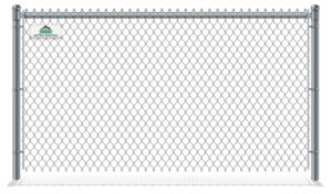 Photo of a Mooresville NC chain link fence