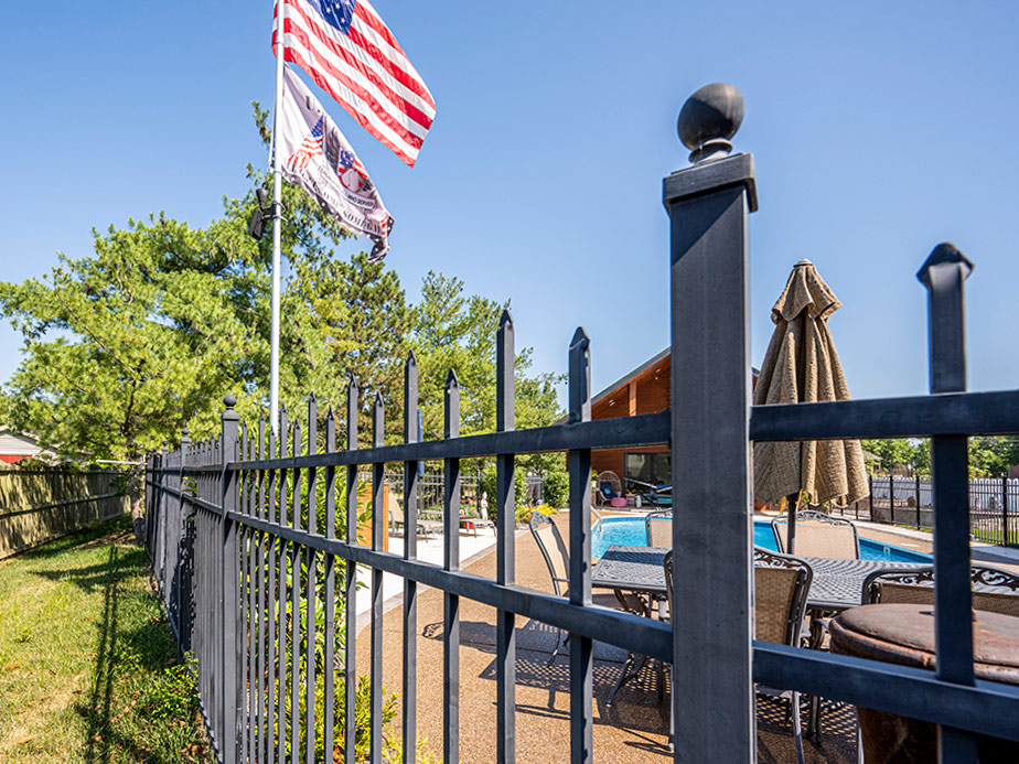 ornamental steel fence Cornelius North Carolina